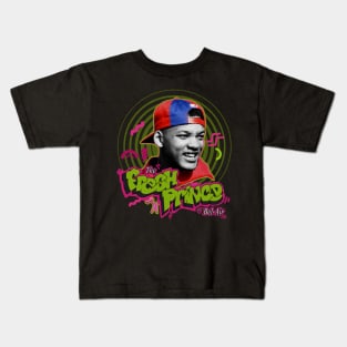 the fresh prince of bel air series Kids T-Shirt